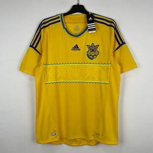 Ukraine National Team Euro 2012 Home Shirt Adidas Soccer Jersey Men's size L - Picture 1 of 15