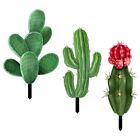 Cactus Yard Signs for Outdoor Decor (3pcs)