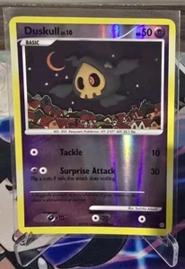 Pokemon Duskull 60/100 Stormfront Reverse Holo Common - Picture 1 of 2