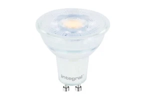 5x Integral Led ILGU10DC086 Glass GU10 3.6w 345 Lumens 2700k Dimmable - Picture 1 of 6