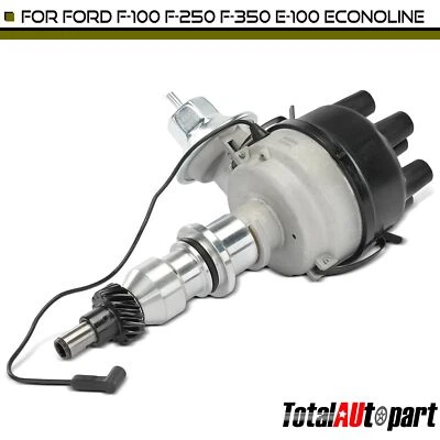 Distribuidor de encendido para Ford F-100 F-250 F-350 Bronco E-100 Econoline personalizado Foto 1 de 4