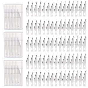 150pcs Exacto Knife Blades #11 Hobby Knife Replacement Blades Refills - Picture 1 of 7