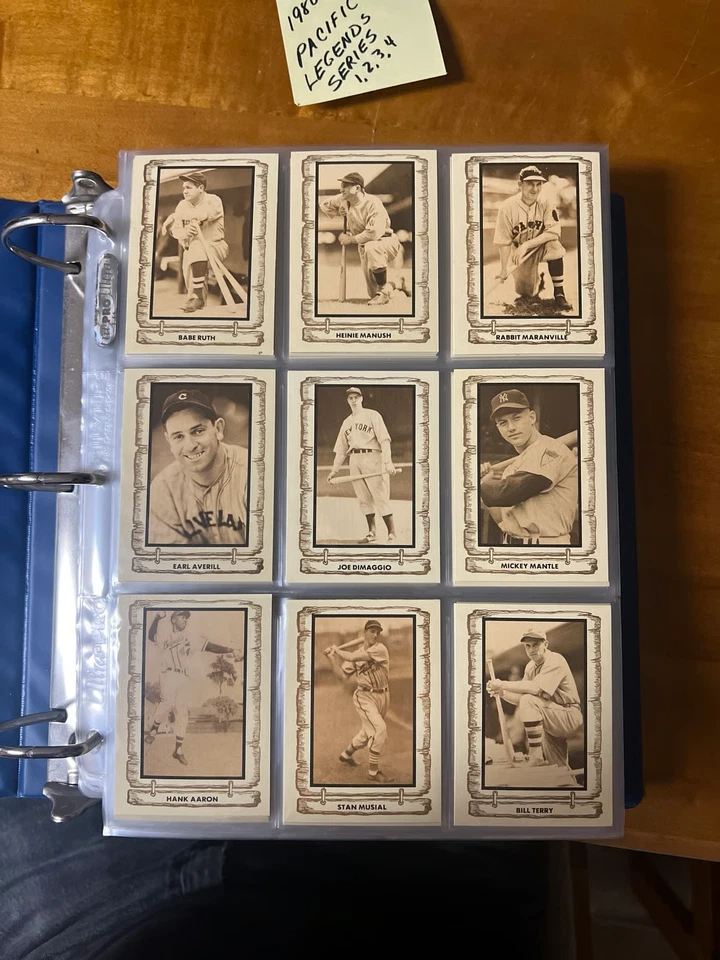1980-83 CRAMER Baseball Legends - Pick your Cards Many HOF!  (#1-120) - Image 1 of 2