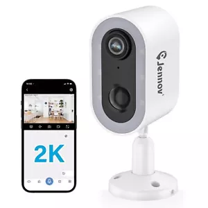Wireless Security Camera For Home Outdoor WIFI Security Battery Powered 3MP HD - Picture 1 of 11