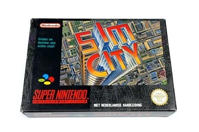 Sim City Super Nintendo SNES - Bild 1 von 4