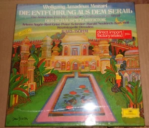 Karl Bohm/Auger/Grist MOZART The Abduction from the Seraglio DG 2709 051 SEALED - Picture 1 of 2