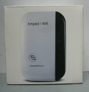 AMPED WIFI Extender Booster Wireless Repeater - Picture 1 of 7