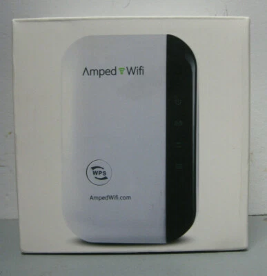 AMPED WIFI Extender Booster Wireless Repeater - Image 1 of 4