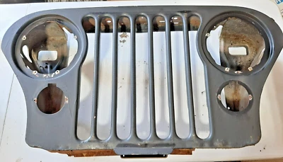 Parrilla delantera OEM JEEP CJ5 CJ7 CJ8 76-86 NARIZ ENVÍO GRATUITO Foto 1 de 4