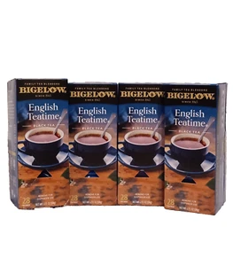 4 Stück Bigelow English Teatime Schwarzer Tee je 28 Stück Teebeutel. Ex.11/2026 - Bild 1 von 4