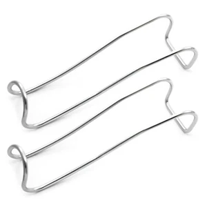 2Pcs Cheek and Lip Retractors Labial Dental Sternberg Metal Retractors Surgical - Picture 1 of 3
