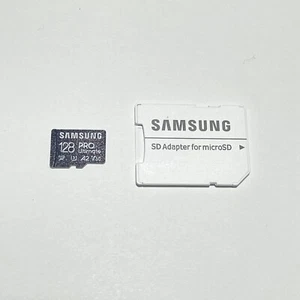 Scheda di memoria Saumsung PRO Ultimate 128 GB microSDXC U3 UHS-I MB-MY128SA/AM - Foto 1 di 2