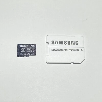 Saumsung PRO Ultimate 128GB microSDXC U3 UHS-I Memory Card MB-MY128SA/AM - Image 1 of 2