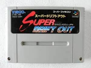 Super Drift Out SNES VISCO Nintendo Super Famicom From Japan - Picture 1 of 6