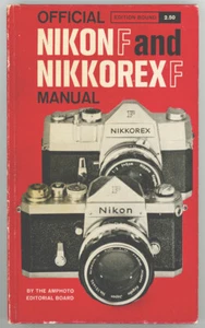 Nikon F & Nikkorex Manual 1962. More Camera & Lens Instruction Books Listed. - Picture 1 of 3