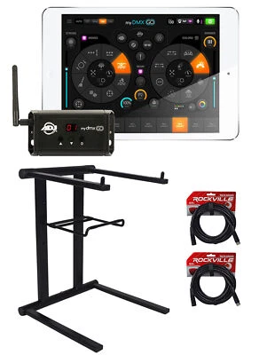 American DJ MYDMX GO Lighting Control App for iPad/Android Tablets+Laptop Stand - Image 1 of 4