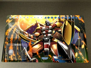 DTCG Duel Playmat Digimon Adventure Wargreymon Anime Trading Card Game Mat & Bag - Picture 1 of 6