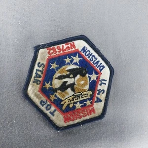NASA Mission No 7682 Patch - USA Top Star Division - 3 1/2" x 3" - Picture 1 of 2