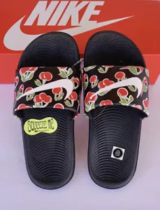 NEW Nike Kids 11C Cherry Slide Sandals Flops Slip On Shoes CJ4123 - Picture 1 of 8