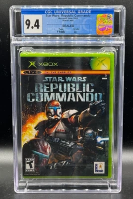 Star Wars Republic Commando Microsoft Xbox Factory Sealed New CGC 9.4 A+ - Image 1 of 2