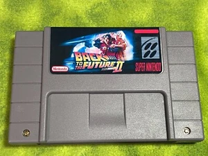 Super Back To The Future 2 II Game USA English Super Nintendo SNES !!!!!!!!!!!!! - Picture 1 of 9