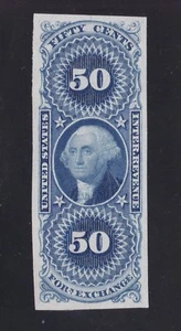 US R56P3 50c Foreign Exchange Proof on India Paper XF SCV $65 - Picture 1 of 2