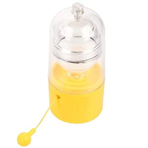 Egg Scrambler Shaker, Whisk Hand Powered Golden Egg Maker Eggs Yolk White Mixer - Picture 1 of 9