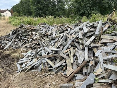 80 Tonnes Of Swithland Building Slate Stone £20,000 The Lot. - Image 1 of 4