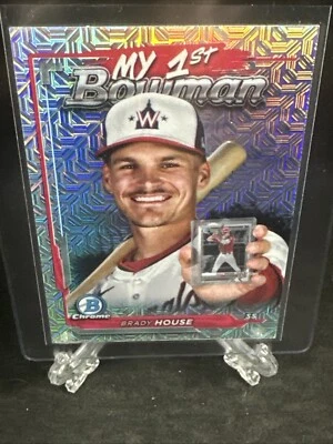 Brady House 2024 Bowman My 1st Bowman Mega MOJO Refractor #M1B-39 Nationals - Image 1 of 2