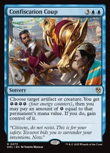 Confiscation Coup - Aetherdrift Commander (DRC) - (Near Mint NM) - Picture 1 of 1