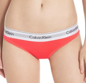 Calvin Klein L60248 Modern Cotton Collection Bikini Pink Women's Size M - Picture 1 of 3