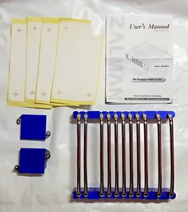 Zalman ZM-2HC2 Multi-Heatpipe HDD Kühler Kit (unvollständig...ohne HDD Schrauben) - Bild 1 von 7