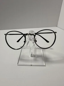 Giorgio Armani Brille Brillengestell AR112MJ 3260 49-22-145 Schwarz Rund Italy - Bild 1 von 9