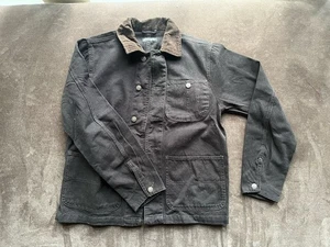 Neu Herren Line of Trade Zimmermann Hausarbeit Mantel Jacke anthrazit Größe Small - Bild 1 von 9