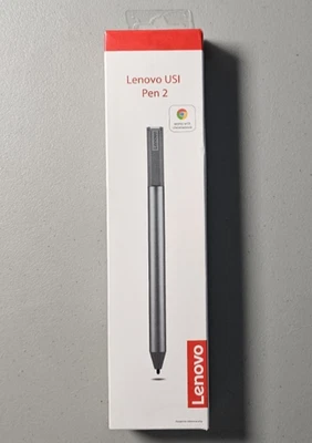 Lenovo USI Pen 2 for Chromebook Devices Operating Chrome OS Gray GX81J61977 - Image 1 of 4