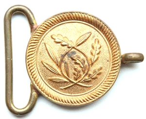 France French Army General Officers Gold Dress Belt Buckle (OCR45) - Picture 1 of 3