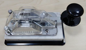 HI-MOUND HK-702 Clé Télégraphique Radio Amateur Code Morse Piédestal Marbre F/S - Photo 1/9