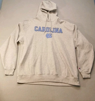 North Carolina Tar Heels Hoodie Mens 2XL NCAA Basketball Champion Pullover Vtg  - Image 1 of 4