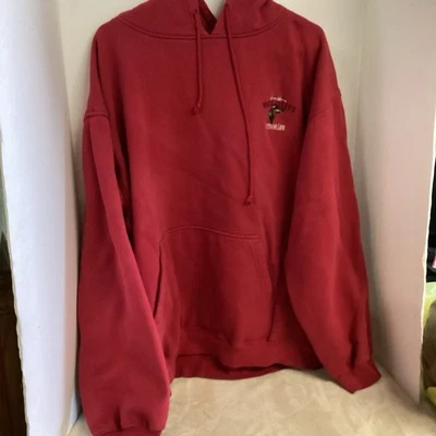 Vintage outdoor life Pullover Hoodie Red XL Preowned - Image 1 of 4