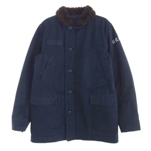Uniform Experiment Ue-145034 Military Jacket Deck Navy 4 Used LIFE-0 - Picture 1 of 9