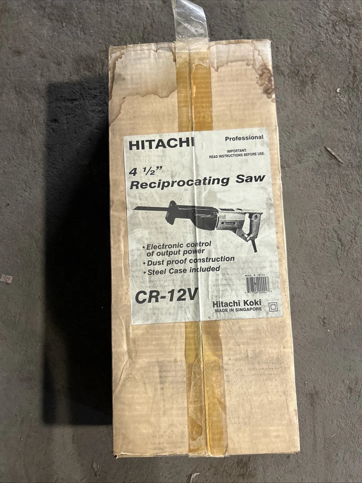 Hitachi 6.5-Amp Variable Speed Corded Reciprocating Saw CR 12V New - Image 1 of 1