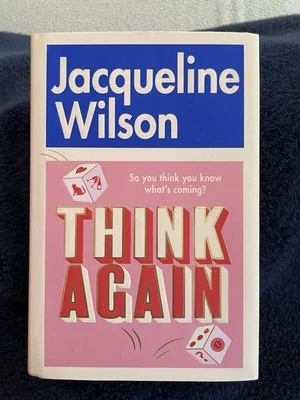 ‘Think Again’ By Jaqueline Wilson Hardback Book - image 1 of 4