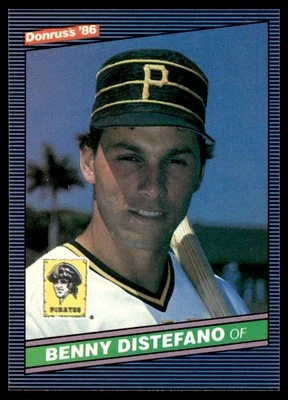 1986 Donruss Benny Distefano Pittsburgh Pirates #78 - Image 1 of 2