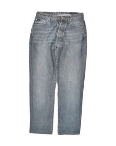 Pantalones de mezclilla para mujer GAS W32 L33 azul algodón LF05 - Imagen 1 de 3