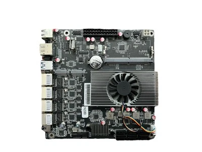 12th Gen N100 4*2.5G i226 NAS Motherboard 6*SATA3.0 Soft Routing 2xM.2 - Image 1 of 4