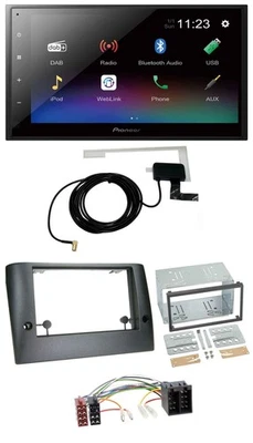 Pioneer DAB MP3 Bluetooth 2DIN USB Autoradio für Fiat Stilo (ab 2005) - Bild 1 von 4