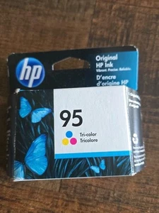 Genuine HP 95 Tri Color Ink Cartridge in Retail Box New Sealed Expired 9/22 - Bild 1 von 2