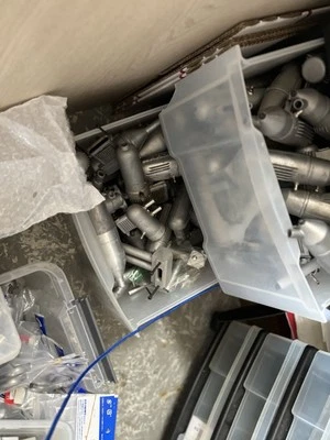 OS MUFFLER ASSY USED COMPLETE READ!!! - Image 1 of 3