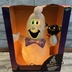 Fiber Optic 12” Ghost Glowing Halloween Color Changing in box works - Picture 1 of 14