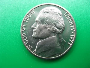 Jefferson Nickel 1973 Ch/Gem ¡BU! ¡Bonitos pasos! - Imagen 1 de 2